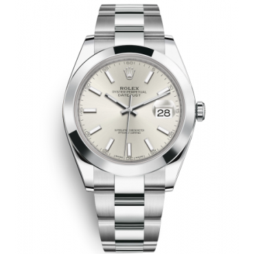 Rolex Datejust II Watch 116300-0007 Silver Dial