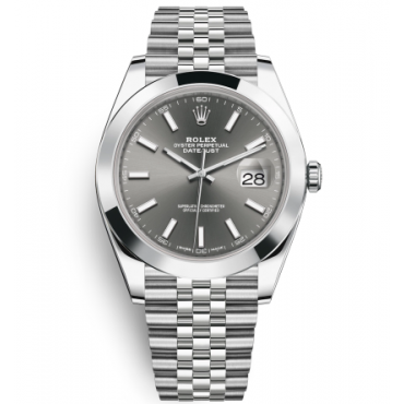 Rolex Datejust II Watch 126300-0008 Jubilee Gray Dial