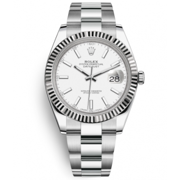 Rolex Datejust II Watch 116334-0006 White Dial