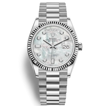 Rolex Day-Date Watch 128239-0007 Presidential MOP Dial