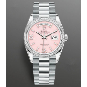 Rolex Day-Date Watch 128396tbr-0009 Presidential Pink Dial