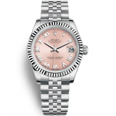 Rolex Lady-Datejust Watch 178274-0077 Pink Dial