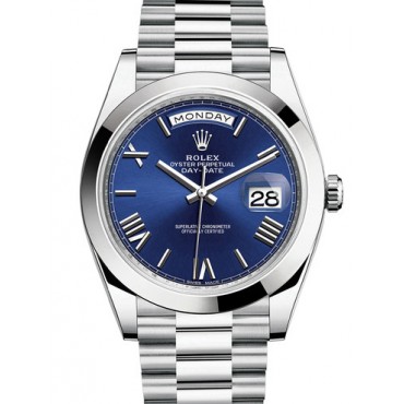 Rolex Day-Date II Watch 228206-0015 Presidential Dark Blue