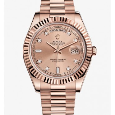 Rolex Day-Date II Rose Gold Watch 218235-0008 Presidential