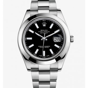  Rolex Datejust II Watch 116300-0001 Black Dial