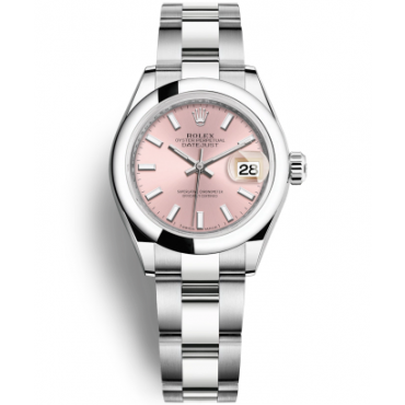 Rolex Lady-Datejust Watch 179160-72130 Pink Dial