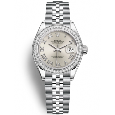 Rolex Lady-Datejust Watch 178384-0007 Silver Dial