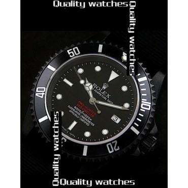 Rolex Pro-Hunter Sea-Dweller Watch All Black