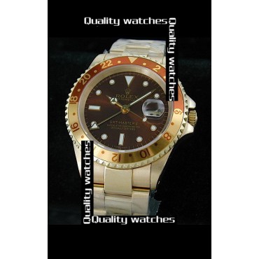 Rolex GMT-Master II Cloned 3285 Movement Chocolate Dial