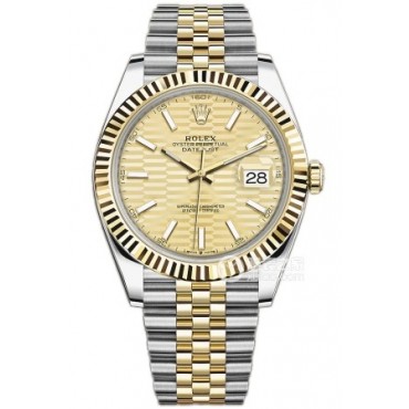 Rolex Datejust II Two-Tone Watch 126333-0022 Jubilee Gold