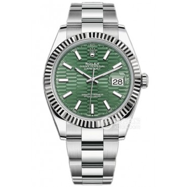 Rolex Datejust II Watch 126334-0029 Green Checkered Dial