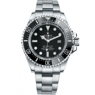 Rolex Sea-Dweller Watch 136660-0004 Black Dial 44mm