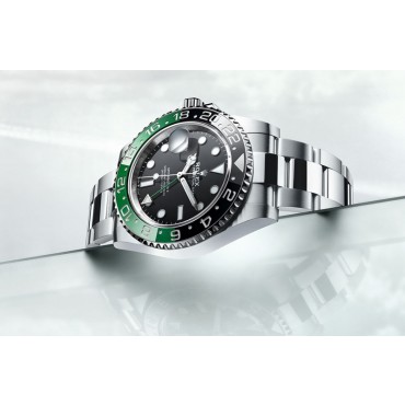 Rolex GMT-Master II 126720vtnr-0001 Cloned Watch 3285 Movement - Black&Green Bezel