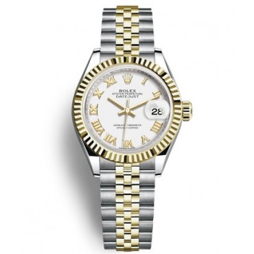 Rolex Lady-Datejust Watch 279173-0023 White Dial