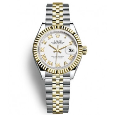 Rolex Lady-Datejust Watch 279173-0023 White Dial