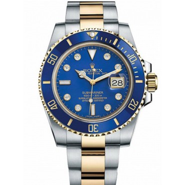 Rolex Submariner Date Watch 116613LB-0005 Blue