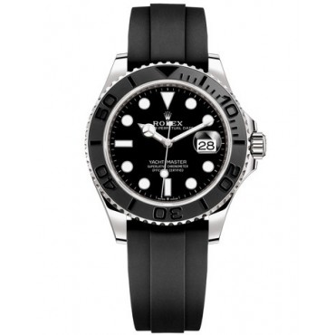 Rolex Yacht-Master Watch 226659-0002 Rubber Strap Black
