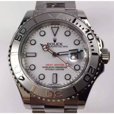 Rolex Yacht-Master Watch White Dial   