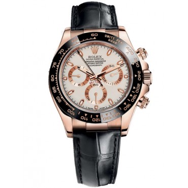 Rolex Daytona Rose Gold Watch 116515LN-0003 Cream-Coloured