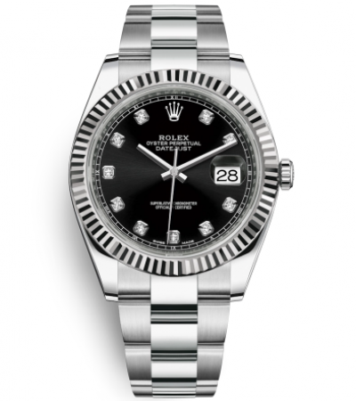 Rolex Datejust II Watch 126334-0011 Black Dial