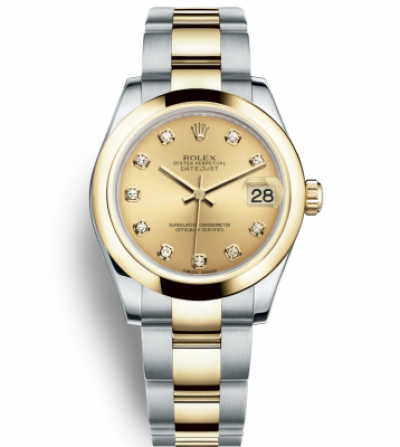 Rolex Lady-Datejust Two Tone Gold Watch 178243-0024