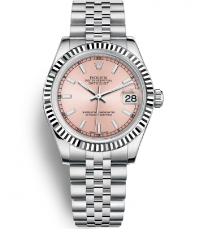 Rolex Datejust 31MM 178274-0012 Pink dial Ladies Automatic Watch