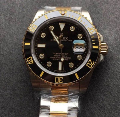 Rolex Submariner Cloned 3235 Movement Watch Black Dial 116613LN-0003