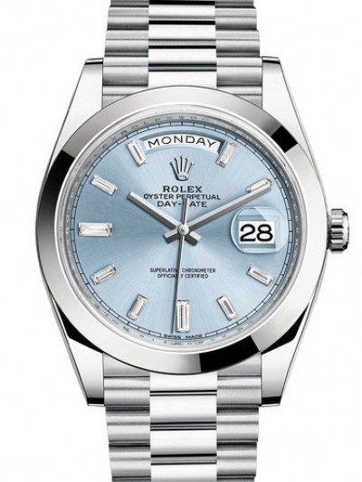 Rolex Day-Date II Watch 228206-0002 Presidential Ice Blue