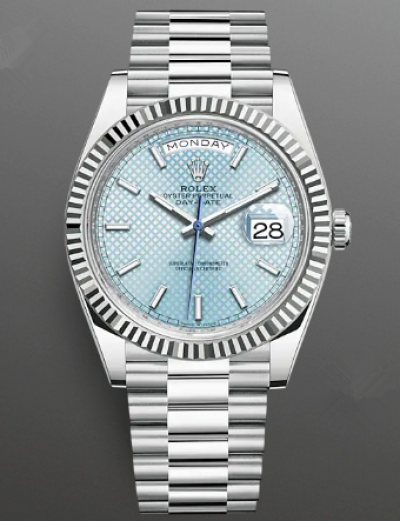 Rolex Day-Date II Watch 228236-0005 Presidential Ice Blue