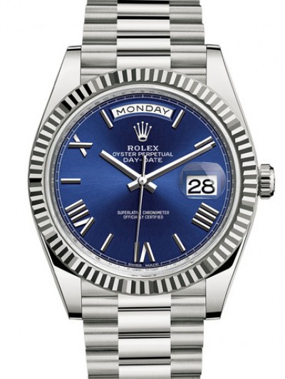 Rolex Day-Date II Watch 228239-0007 Presidential Dark Blue