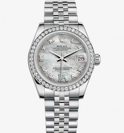 Rolex Lady-Datejust Watch 178384-0004 MOP Dial