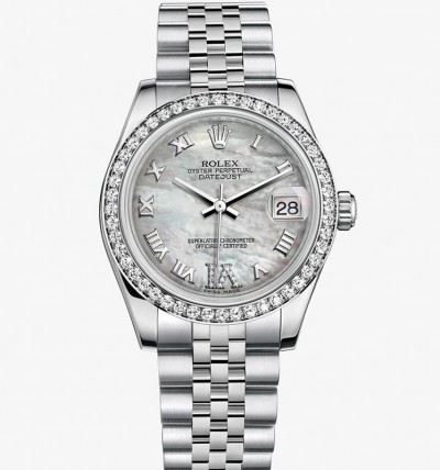 Rolex Lady-Datejust Watch 178384-0004 MOP Dial