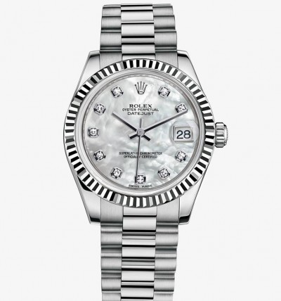 Rolex Lady-Datejust Watch 178279-0015 MOP Dial