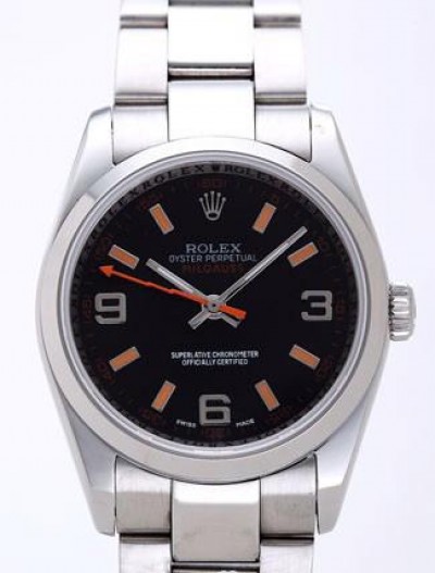 Rolex Milgauss Watch Anniversary Edition Black Dial