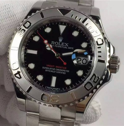 Rolex Yacht-Master Watch Black Dial