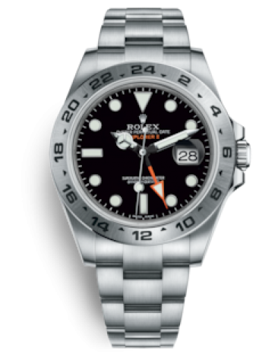 Rolex Explorer II Cloned 3285 Movement Watch Black Dial 226570-0002