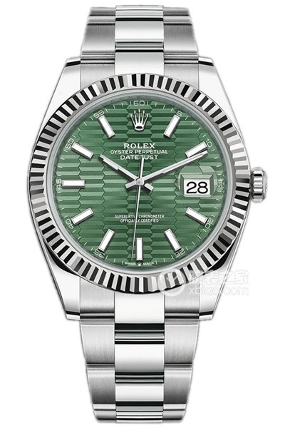 Rolex Datejust II Watch 126334-0029 Green Checkered Dial