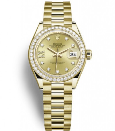 Rolex Lady-Datejust All Gold Watch 279138RBR-0006