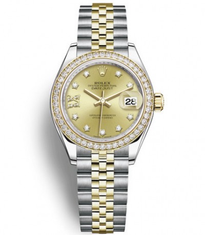 Rolex Lady-Datejust Two Tone Gold Watch 279383RBR-0021
