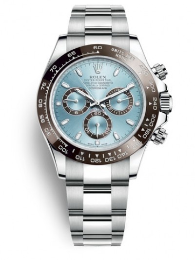 Rolex Daytona Ceramic Watch 116506-0001 Ice Blue