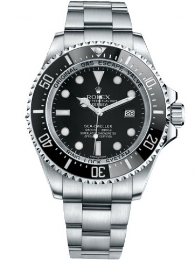 Rolex Sea-Dweller Watch 136660-0004 Black Dial 44mm