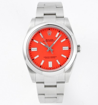 Rolex Oyster Perpetual Watch 124300-0007 Red Dial