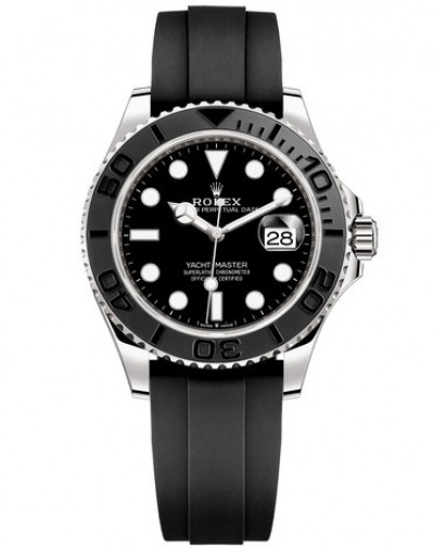 Rolex Yacht-Master Watch 226659-0002 Rubber Strap Black
