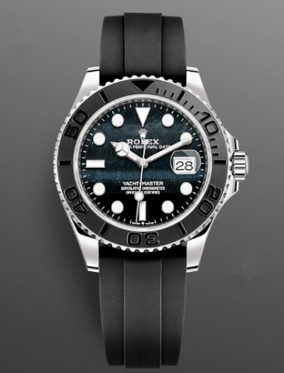Rolex Yacht-Master Watch 226659-0004 Rubber Strap 42mm