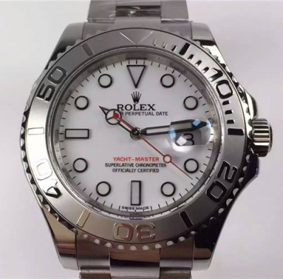 Rolex Yacht-Master Watch White Dial   