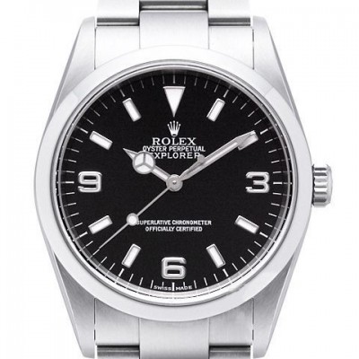 Rolex Explorer Watch 114270-78690 Black Dial