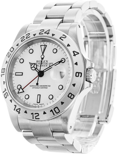 Rolex Explorer II Cloned Cal.3187 Watch 16570-0002 White 40mm (Super Model) 