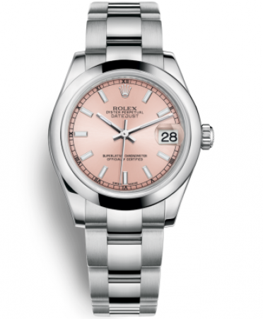 Rolex Lady-Datejust Watch 178240-0028 Pink Dial