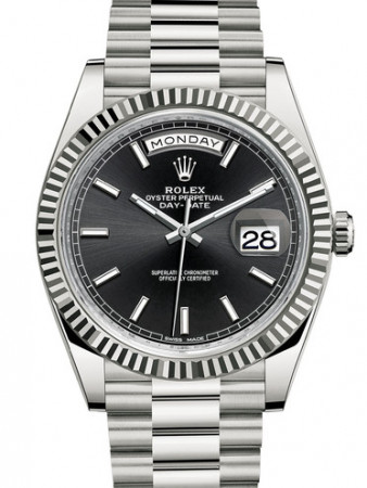Rolex Day-Date II Watch 228239-0004 Presidential Black