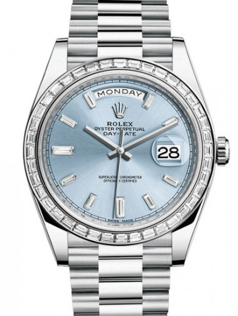 Rolex Day-Date II Watch 228396TBR-0002 Presidential Ice Blue